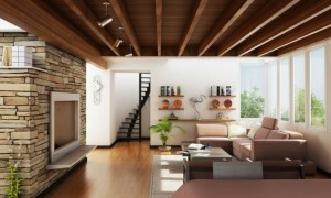 diseño-interiores-techo-madera