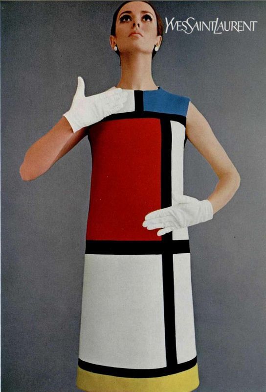 Yves Saint Laurent: el vestido Mondrian | Blog de DSIGNO
