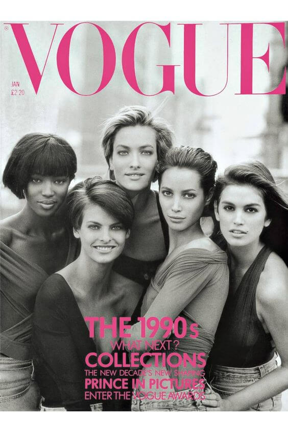 Portada de Vogue para enero.
