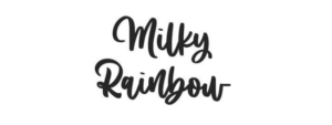 Tipos de tipografía Milky Rainbow